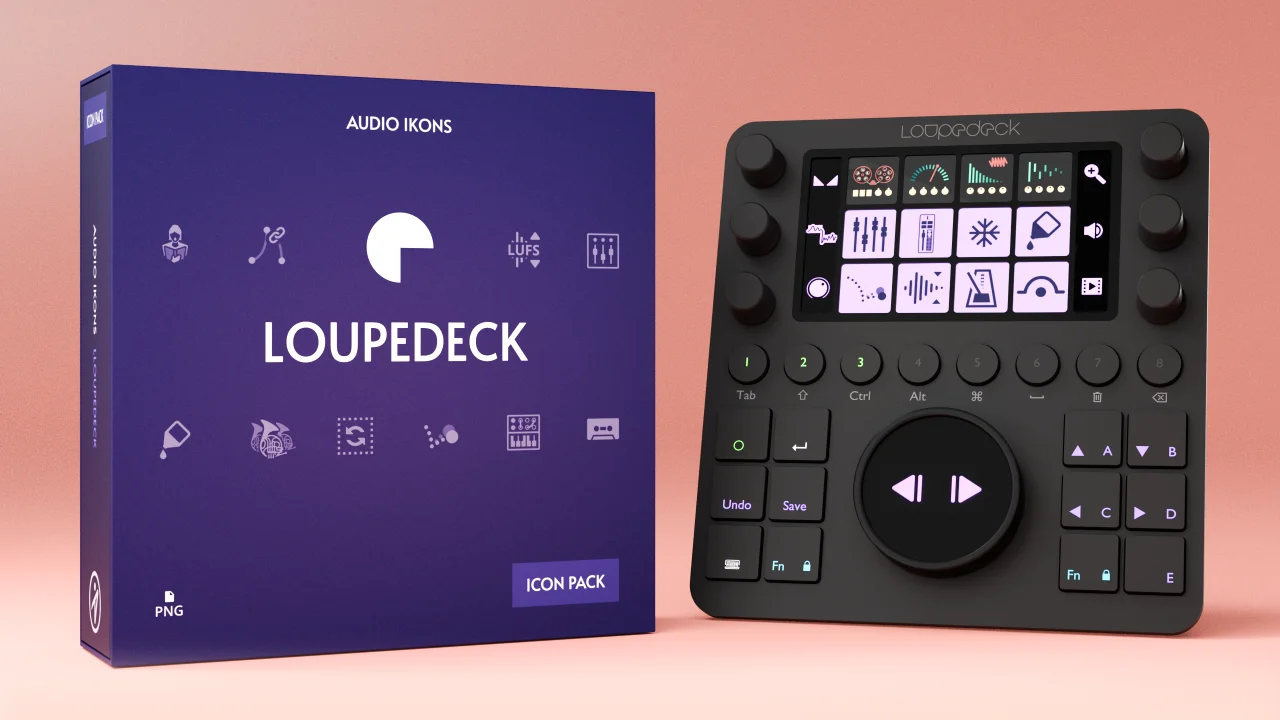 Contains the Loupedeck icon pack.